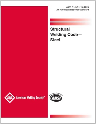 AWS D1.1/D1.1M:2025 – Structural Welding Code – Steel